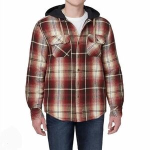 NWT Legendary Outfitters Large Red Plaid Flannel Jacket